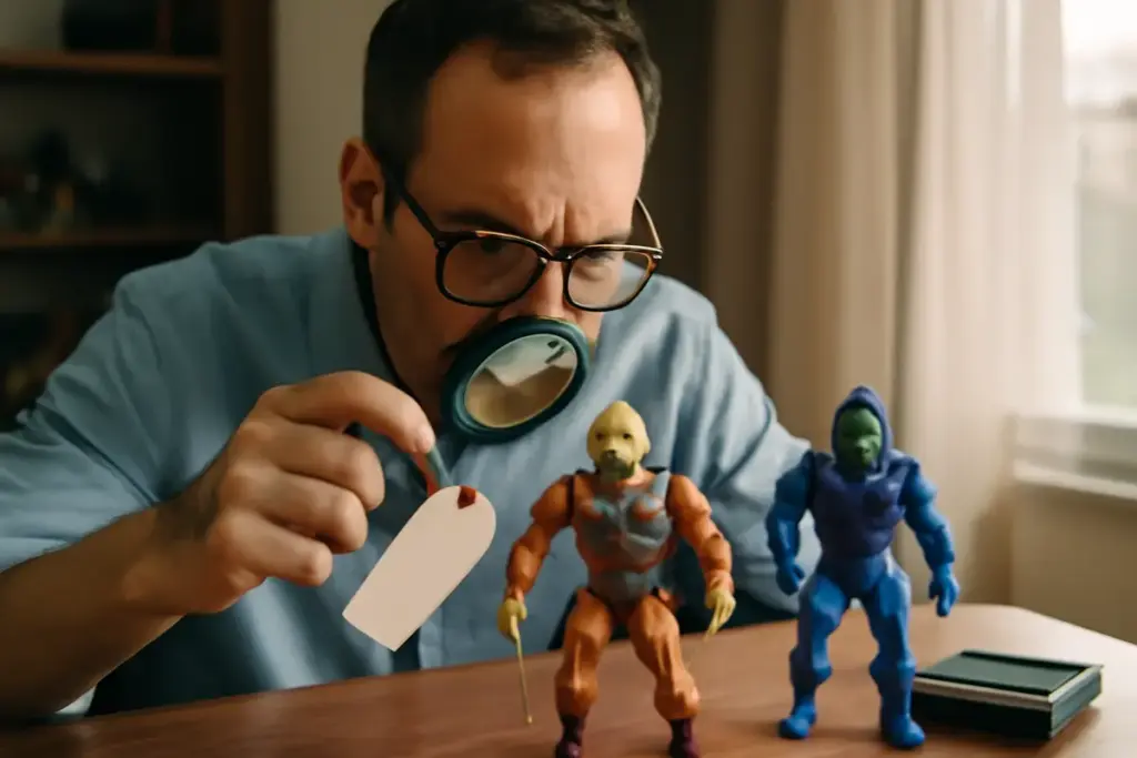 Valutazione action figures vintage: il parametro spesso trascurato che incide sul prezzo